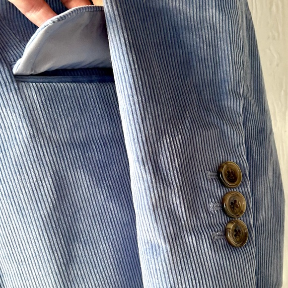 Talbots Double Breasted Corduroy Blazer Fully Lined size 10 NWT - Picture 12 of 13